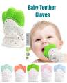 Baby Teether Silicone Gloves For Newborn Chewable Nursing Mittens Teether Food Grade Silicone Natural stop Sucking Thumb Toy. 