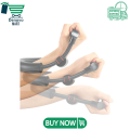 Pack of 2 (1) Adjustable Sports Grip R Shaped Measurable Exercise Force Spring Gripper Finger Gripper Carp Expander and (1) Wrist Exerciser Hand Strengtheners Wrist and Forearm Strengthening Grip Exercises Equipment Heavy Carbon Steel Non-Slip equipment. 