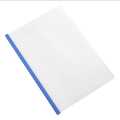 Assignment File, Stick Bar File, A4, Transparent, PVC Plastic, Report Cover.. 