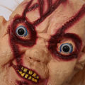 [ New ] Halloween Horror Ghost Face Mask Chucky Skull Mask Whole Demon Head Cover for Men. 