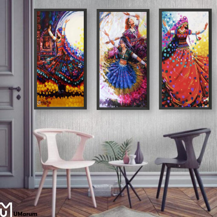 Sindhi cultural wall art painting frames