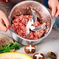 Electric Meat Chopper Machine | Stainless Steel Food Processor & Qeema Grinder | Powerful Multi-Speed Vegetable Cutter with Sharp Blades | Kitchen Appliance. 