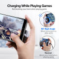 UGREEN Nylon USB C Cable 90 Degree Fast Charger Type C Cable for Xiaomi Redmi Note 12 Convenient for Gaming pubg Cable for Xiaomi 15 Pro Pocophone Redmi Note Huawei Nova 13 P50 Samsung S25 S24. 