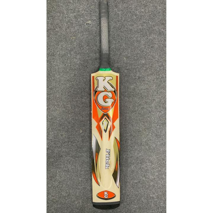 KG Sports Flick Tape Ball Cricket Bat | Long Cricket Tape Ball Bat Best for Hitting Sixes | MRA Sports