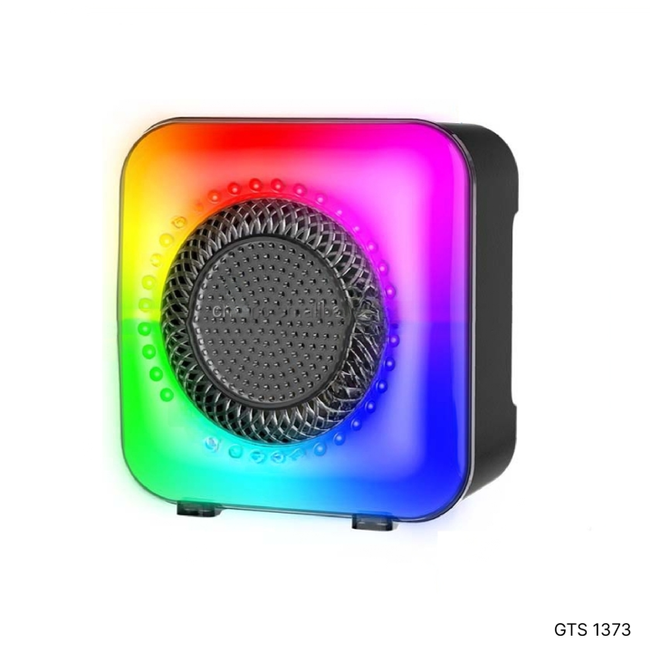 Greatnice GTS 1373 flame light Portable Rechargeable Wireless Bluetooth Speaker With FM Radio USB & SD Card Supported High Quality Sound