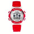 Electronic Night Glow Wrist Watch Colorful Digital Watch Holiday Party Gift. 