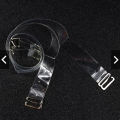 Invisible Adjustable Silicone Bra Straps – Anti-Slip Transparent Design, One Size. 