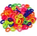 Pack Of 25 Ponies Hair Ties / Pony / Colorful ponies For girls Hair Ties for Women - rubber bands for hair，No damage and seamless hair band， Ponytail holder, pure cotton hair accessories， elastic hair bands for women and girls hair. 