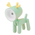 Decorative LED Table Lamp Mini Cute Pet Night Light with Action Joints for Tabletop Desk. 