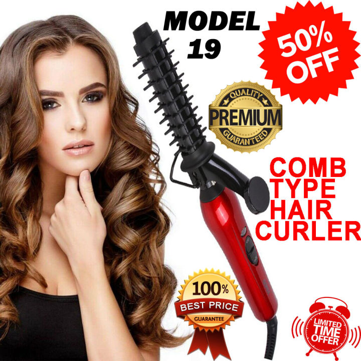 Hair Rooling Imported Hair Curler for women ( 19 ) - Genuine Hair Roller - Electric ...