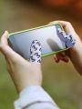 1Pair FS02 Mobile Phone PUBGs Game Glove Finger Sleeve Sweatproof Breathable Fingertips Anti-slip Ultra-thin Silver Fiber Finger. 