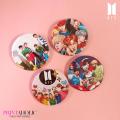 Pack of 4 - BTS Badges for K-POP Army Lovers - Premium Quality, BTS Army, KPOP, Perfect Gift For Army. 