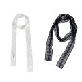 NEW Polyester Flower Lace Neck Strap White Black Belt French Hairband Multi-function Long Ribbon Ladies/Girls. 