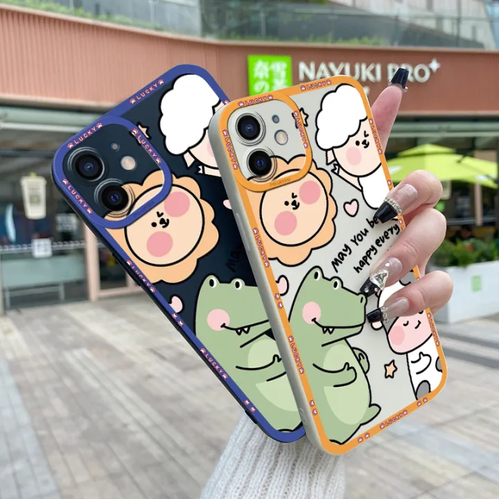 chenyyka%20For%20iPhone%206%20Case%20With%20New%20Design%20Thin%20Phone%20Case%20Cartoon%20Cute%20Animal%20Pattern%20Shockproof%20Square%20Edge%20Softcase%20Silicone%20Casing%20Full%20Cover%20Angel%20Eye%20Camera%20Protection%20Cases%20-%20Image%206