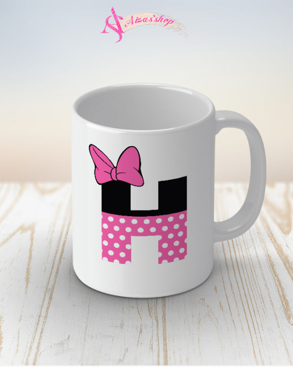 Alphabet H mug