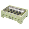 Quasar Disposable Bbq Grill Portable Charcoal Bbq Grill Easy Setup Stable Non-slip Even Heat Distribution Ideal for Outdoor Cooking Favorite Disposable Barbecue Grill. 
