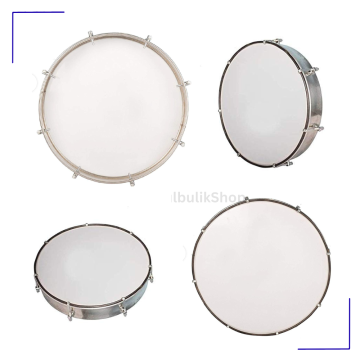 Duff%2012%20Inch%20Silver%20Frame%20%7C%20Islamic%20Musical%20Instrument%20for%20Naat,%20Mehfil%20Use%20%7C%20Premium%20Quality%20Deff%20-%20Image%206