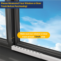 Adjustable AC Window Lock Bar, Small Window Security Bars A. 