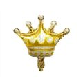 GOLDEN THEME MINI CROWN FOIL BALLOON ( 13 INCH IN SIZE ). 