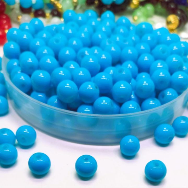 Pack%20of%2030pcs,%20Round%20Glass%20Beads,%20about%208mm,%20DIY%20Art%20&%20Craft.%20-%20Image%202