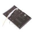 Death Note Notebook Deathnote Notebook Anime Set Leather Journal diary with free feather pen. 
