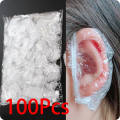 10pcs Barber Disposable Ear Cover Waterproof Ear Protector Hair Dyeing Bath Shower Earmuffs Caps Hairdresser Barber Accessories. 