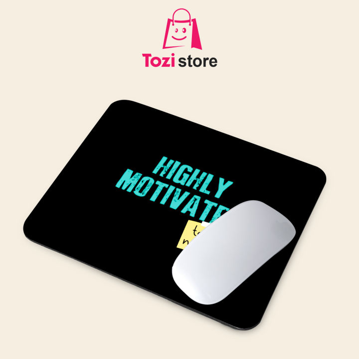 Gaming Mouse Pad Premium  8" x 6.5  Thick Non-Slip Rubber Base, Smooth Cloth Surface for Precision Control - Tozistore