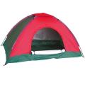 4 Person Parachute Camping Tent - Water Resistant - Multicolor. 
