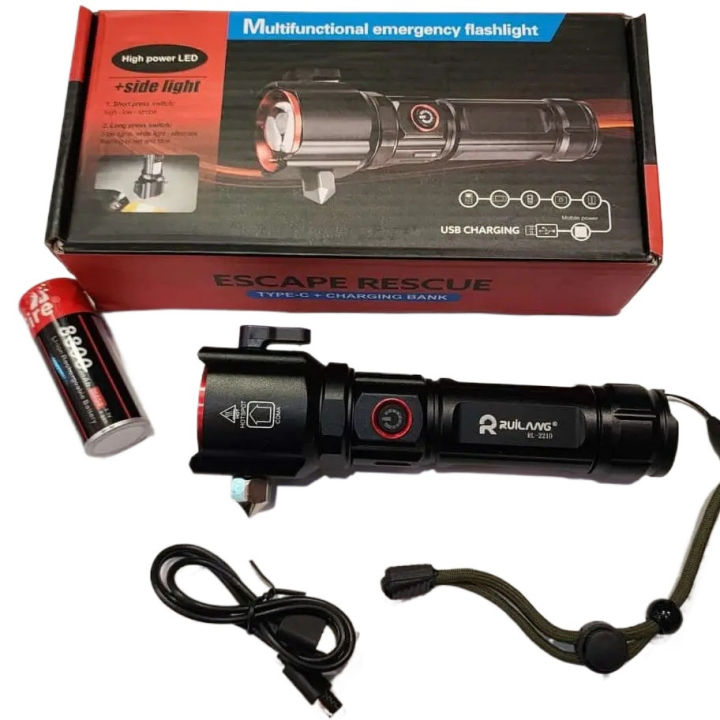 Ruilang%20RL-2210%20Emergency%20Flashlight%20&%20Power%20Supported%20LED%20Powerful%201KM%20Range%20Torch-%20Multifunctional%208800%20mAh%20Battery%20Cell%20-%20Image%206