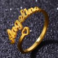 The Jewel Lodge Customize Name Rings for Girls, Jewellery for girls, Rings for girls, Name rings, Ring with name. 