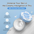 LAIKOU Milk Hydrating Mud Mask 90g Deeply Hydration Smooth Skin Texture Glow Radiance. 