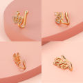 New EB Non-perforated U-haped Noe Clip tar Love Crown Noe Ring Fahion Creative Naal Ornament Jewelry Acceory. 