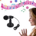 Microphone Mic 3.5mm socket & Play for  Desktop Laptop for Online Chatting. 