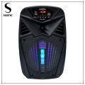 Sixonic 100% Original 6.5 Inch Portable Rechargeable Wireless Bluetooth Speaker With Microphone and Remote Control Super Loud Woofer Speaker FM Radio, USB and Memory Card Supported. 