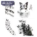 Green forest 3D Wall Stickers Shiny Effect Simulated Butterfly Wall Stickers Room Decor. 
