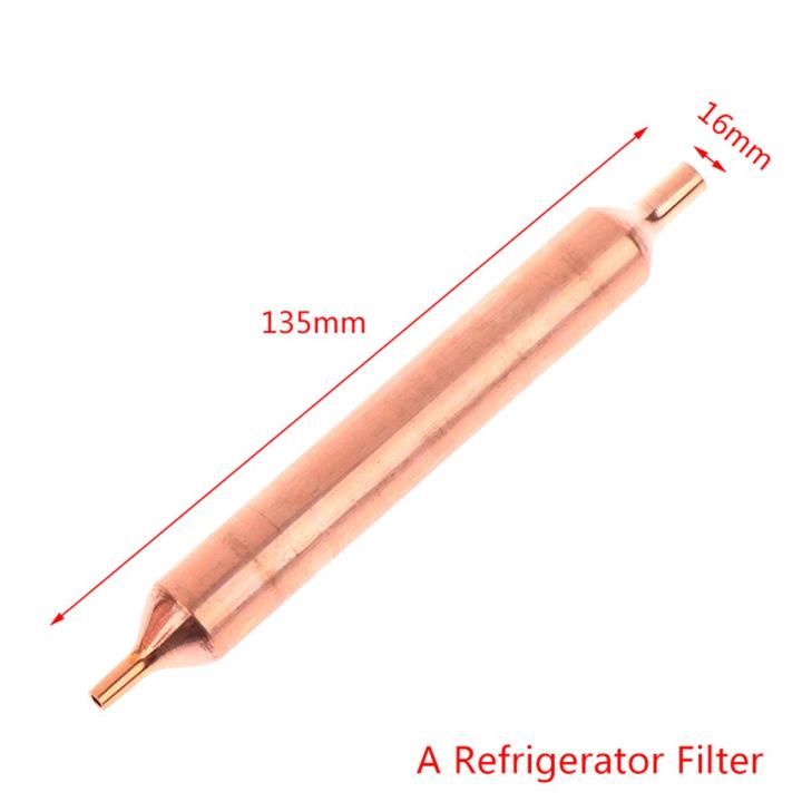 1Pc Refrigerator Freezer Filter General Dryer Freezer Filter Dryer Single Tube Filter Accessories