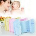Adjustable Anti-Twisting Baby Pillow – Soft Head Shaping Newborn Pillow for Flat Head Prevention, Breathable & Portable Infant Cushion ( Random Design )- babar fashion. 