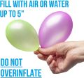 Small Water Balloons ( Pack of 500 ) / Colorful Water Fighting Party Balloons Bunch Summer Games Colorful Water Balloon For Kids. 