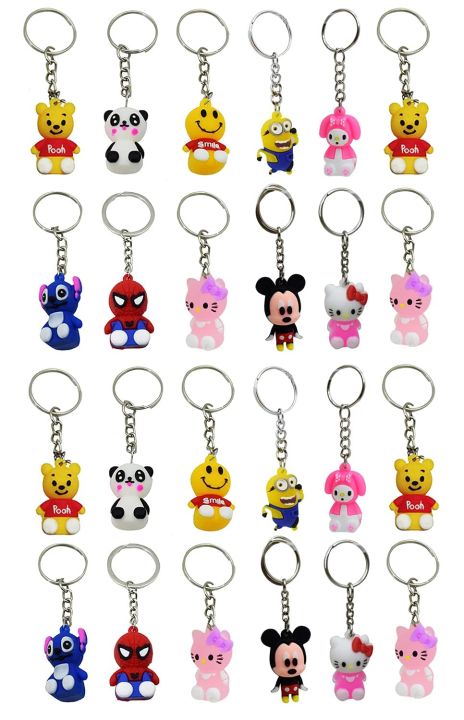 1%20x%20Disney%20Rubber%20Keychain%20PVC%20%20keychains%20for%20women%20Multi-colored%20Funko%20Pop!%20Keychain%20Mickey%20Mouse%20and%20other%20classic%20Disney%20characters%20as%20Pops%20-%20Image%203