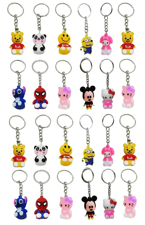 1%20x%20Disney%20Rubber%20Keychain%20PVC%20%20keychains%20for%20women%20Multi-colored%20Funko%20Pop!%20Keychain%20Mickey%20Mouse%20and%20other%20classic%20Disney%20characters%20as%20Pops%20-%20Image%203