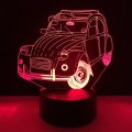 Human Brain Cerebellum Model 3D Night Lights 7 Colors Lamp C. 