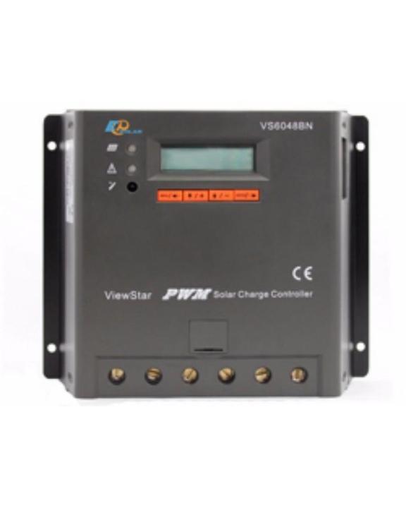 PWM Charge Controller -  60Amp - Black