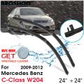 Car Wiper Blade Front Windscreen Windshield Wipers Auto Accessories For Mercedes Benz C-Class W204 24";+24"; 2009-2012. 