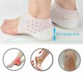 【FOOT SOFA】1 Pair/2pcs Women Men 2-5.5cm Invisible Height Increase Socks Concealed Footbed Enhancer Heel Silicone Pads Insoles Foot Massage Shoes Accessories. 