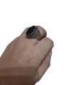 Best Quality Turkısh Men Sterling Black Stone Silver Ring For Men. 