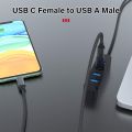 Type-C to USB Upgrow USB C Female to USB Male Adapter 2 Pack Type C to USB A Adapter for iPhone 11 12 Pro Max, Airpods iPad, Samsung Galaxy Note 10 20 S20 Plus S20+ 20+ Ultra,A71 5G,Google Pixel 4 4a 3 3A 2 XL. 