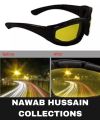 Wiley X Night Vision Yellow Glasses for Riders - Night Vision Anti Fog Driving Glasses - Free Night Glass Cover - Protect Eyes From Dust and Virus- For Night Sport Matches. 
