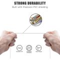 USB C To USB C Fast Charging Cable, Type C To Type C Cable 60W/3.1A 100W 5A For Galaxy S21/20+ Note 20, MacBook Air/Pro IPad Pro. 