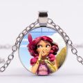 Mia And Me Cartoon Necklace Horse And Anime Poster Crystal Long Chain Jewelry For Kids Party Theme. 