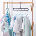 Multi hole 360 Rotation Pure Plastic Storage Clothes Hanger | Space Saving  Superior Quality Hanger Organizer Multipurpose Cloth dryer | Multifunction Hanger. 